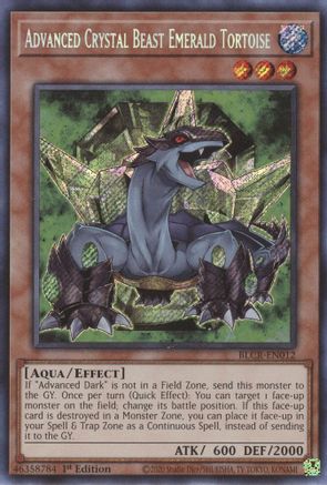 Advanced Crystal Beast Emerald Tortoise [BLCR - BLCR-EN012]