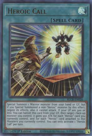 Heroic Call [BLCR - BLCR-EN026]