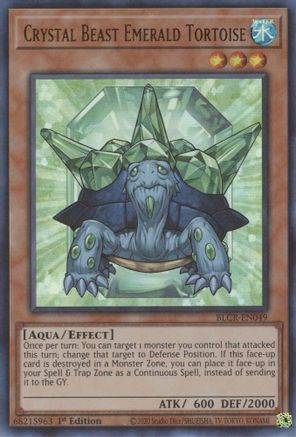 Crystal Beast Emerald Tortoise [BLCR - BLCR-EN049]