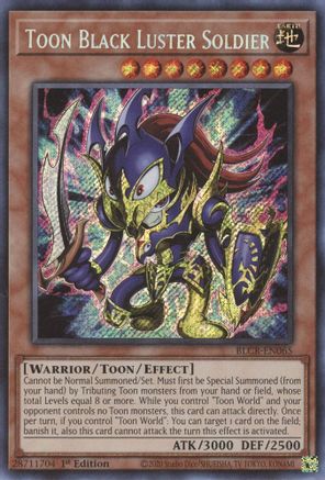Toon Black Luster Soldier [BLCR - BLCR-EN065]