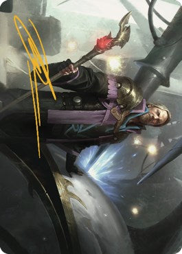 Urza, Prince of Kroog Art Card (Gold-Stamped Signature) [ASBRO - 43]
