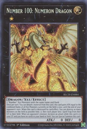 Number 100: Numeron Dragon [BLCR - BLCR-EN084]