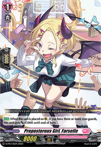 Preposterous Girl, Farselle [D-PR - D-PR/135EN]
