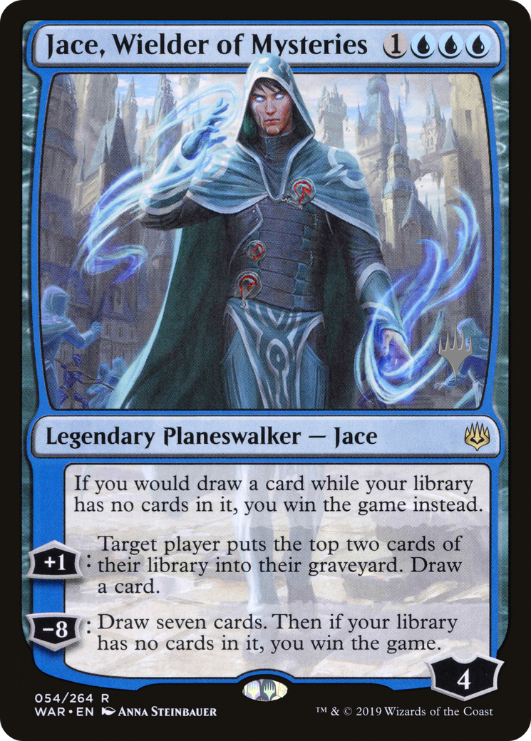 Jace, Wielder of Mysteries (PPELD-054) - War of the Spark Promos Foil