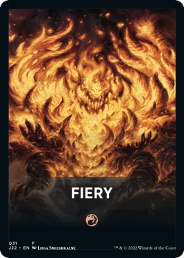 Fiery Theme Card [J22 - 31]