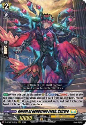 Knight of Rendering Flash, Cairbre [D-BT07 - D-BT07/012EN]
