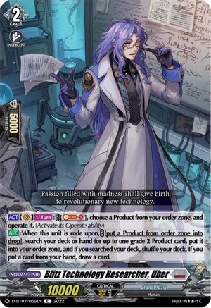 Blitz Technology Researcher, Uber (D-BT07/069EN) - D-BT07: Raging Flames Against Emerald Storm