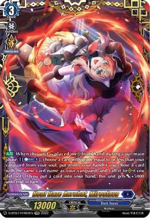 Heat Haze Acrobat, Miroslava (FFR) (D-BT07/FFR04EN) - Raging Flames Against Emerald Storm
