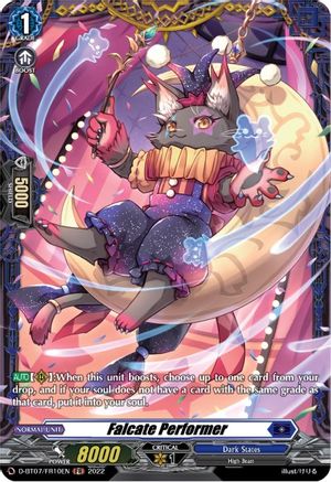 Falcate Performer (FR) (D-BT07/FR10EN) - Raging Flames Against Emerald Storm