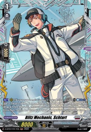 Blitz Mechanic, Schtart (FR) (D-BT07/FR17EN) - Raging Flames Against Emerald Storm