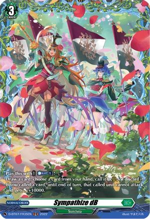 Sympathize dB (FR) (D-BT07/FR35EN) - Raging Flames Against Emerald Storm