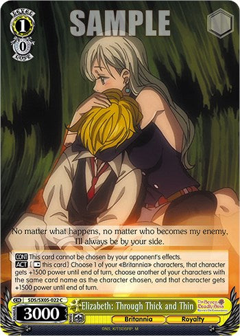 Elizabeth: Through Thick and Thin [SDS - SDS/SX05-022 C]