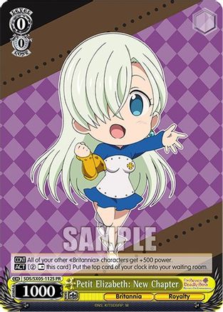 Petit Elizabeth: New Chapter (Foil) [SDS - SDS/SX05-112S PR]