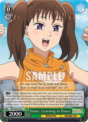 Diane: Learning to Dance [SDS - SDS/SX05-041 U]
