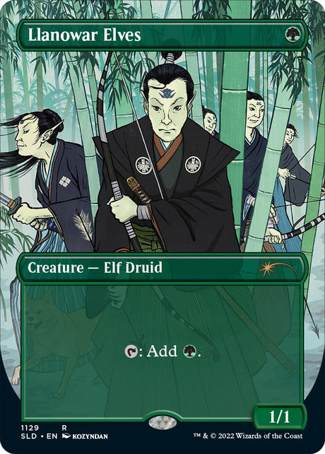 Llanowar Elves (1129) [SLD - 1129]
