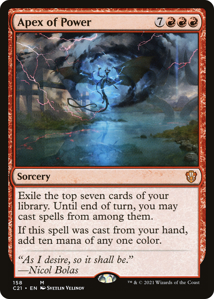 Apex of Power [C21 - 158]