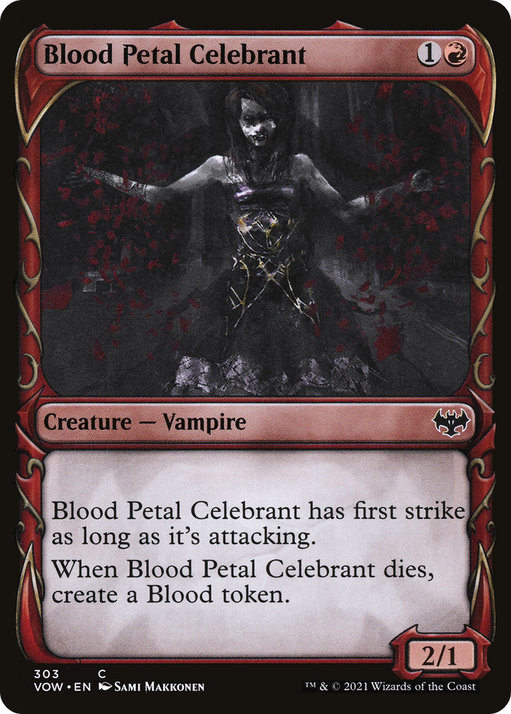 Blood Petal Celebrant (Showcase) [VOW - 303]