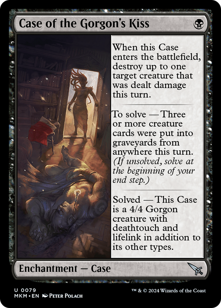 Case of the Gorgon's Kiss (a) [MKM - 79]