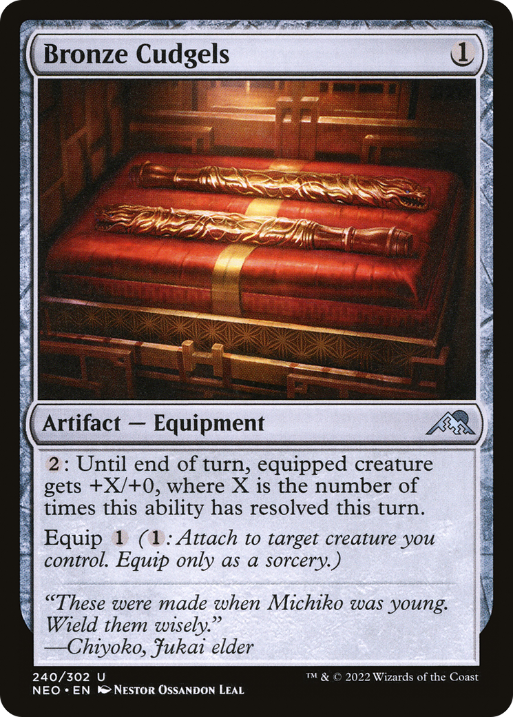 Bronze Cudgels [NEO - 240]