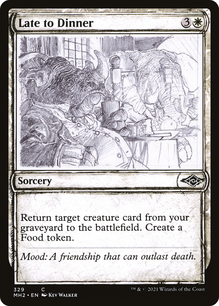 Late to Dinner (Showcase) [MH2 - 329]