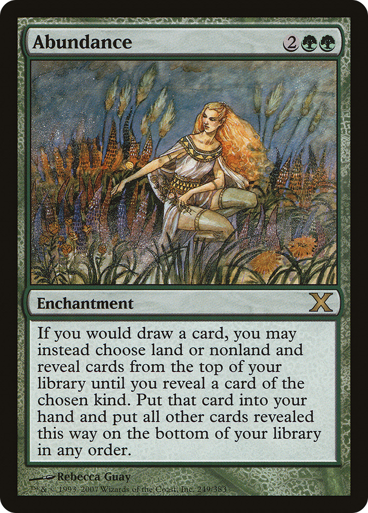 Abundance [10E - 249]