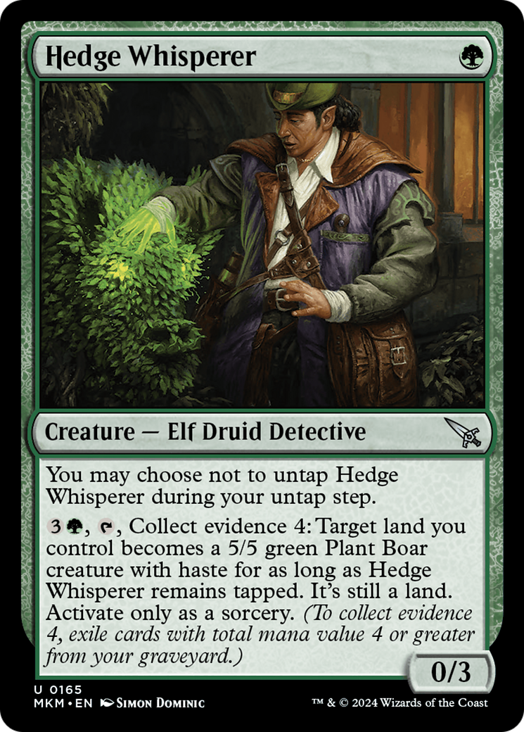 Hedge Whisperer [MKM - 165]
