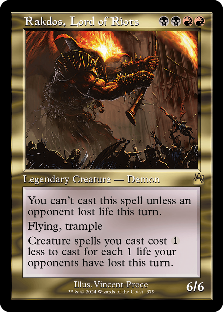 Rakdos, Lord of Riots (Retro Frame) [RVR - 379]
