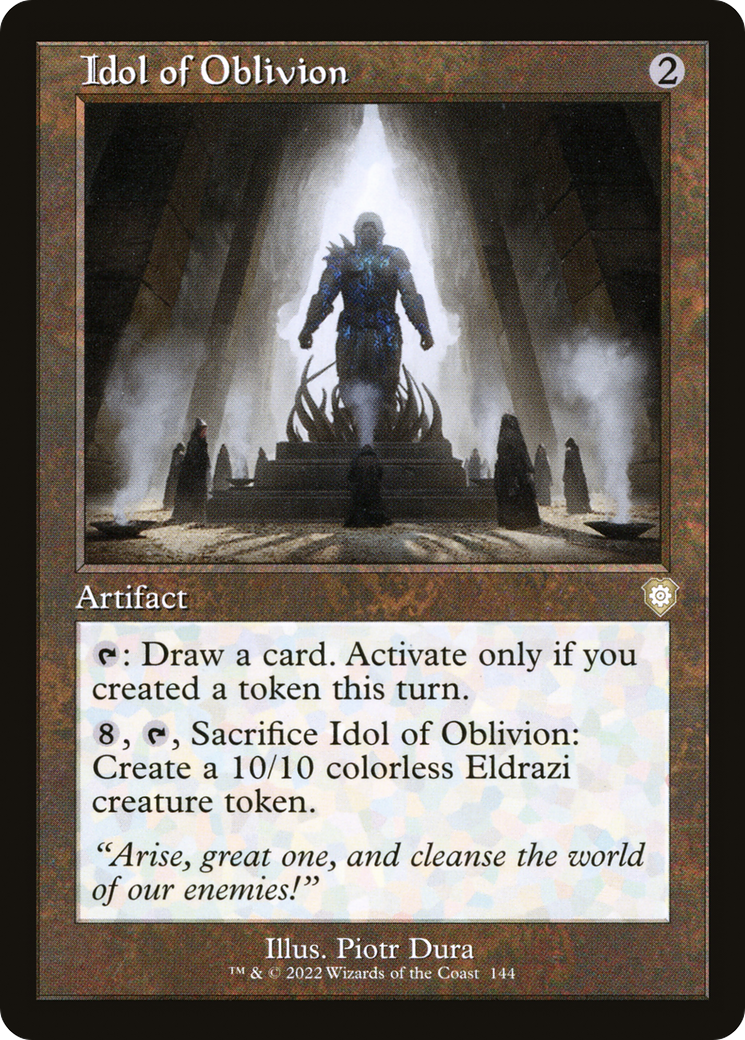 Idol of Oblivion (Retro Frame) [BRC - 144]