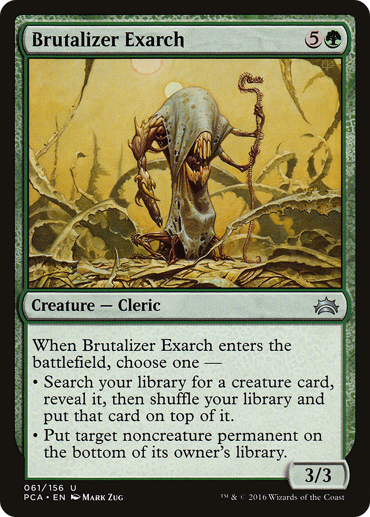 Brutalizer Exarch (PCA-061) - Planechase Anthology