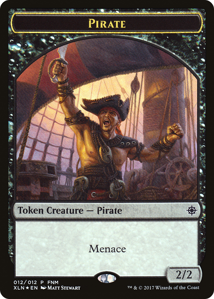 Pirate // Treasure Double-Sided Token [FNM - 12]