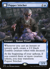Poppet Stitcher (Extended Art) (MID-339) - Innistrad: Midnight Hunt: (Extended Art, Double Faced Transform) Foil
