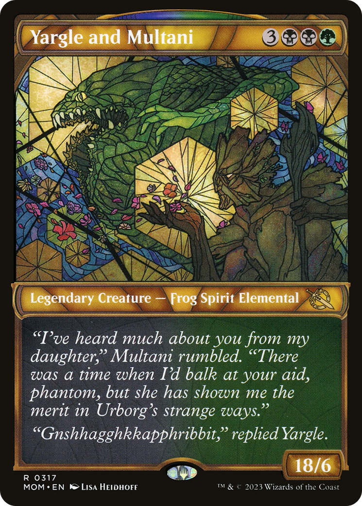 Yargle and Multani (Showcase) [MOM - 317]