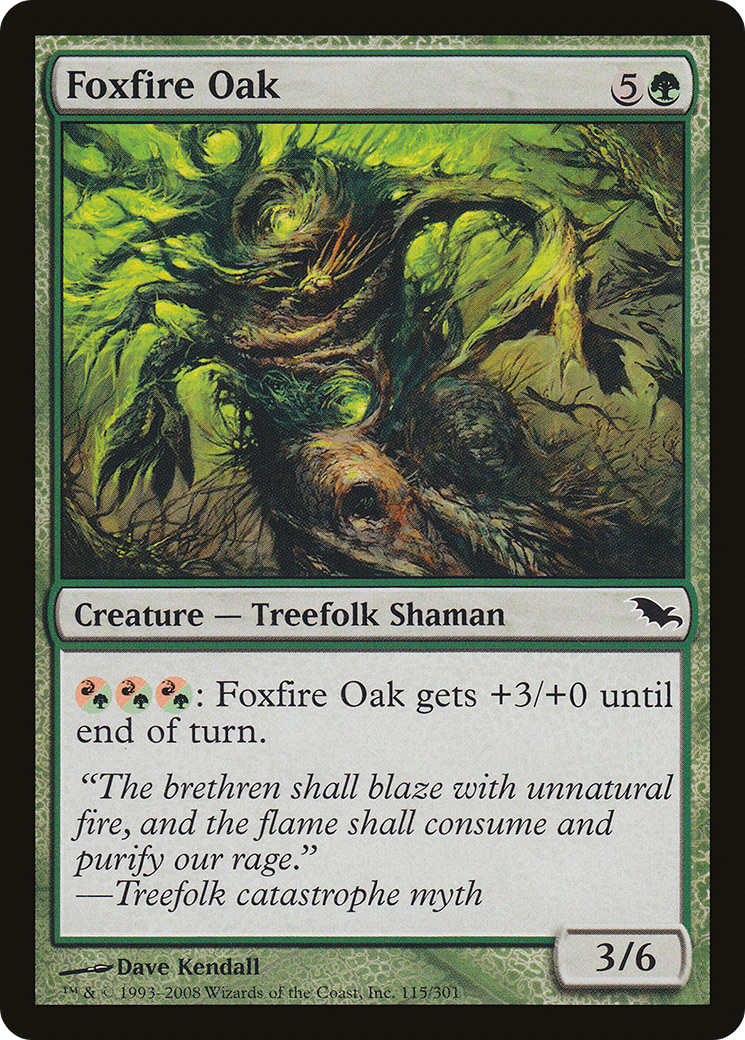 Foxfire Oak [SHM - 115]