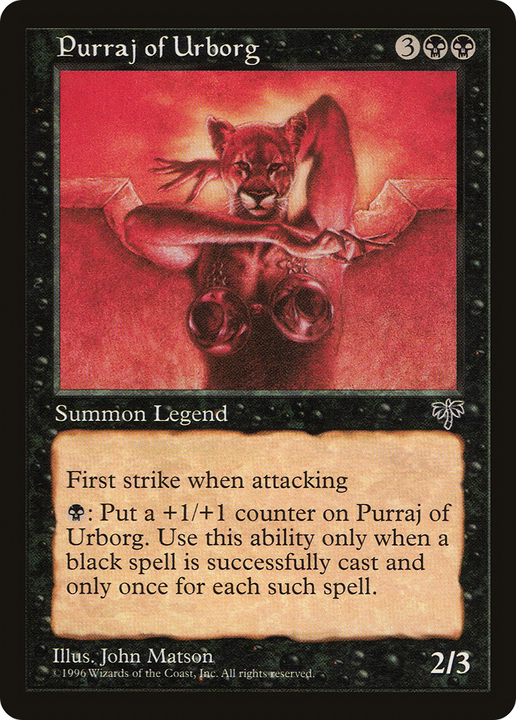 Purraj of Urborg [MIR - N/A]