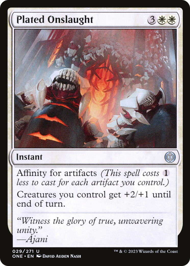 Plated Onslaught [ONE - 29]
