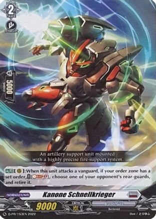 Kanone Schnellkrieger (D-PR/153EN) - D Promo Cards