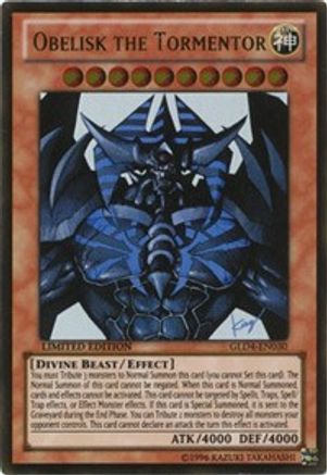 Obelisk the Tormentor [GLD4 - GLD4-EN030]