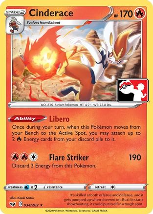 Cinderace [034/202]
