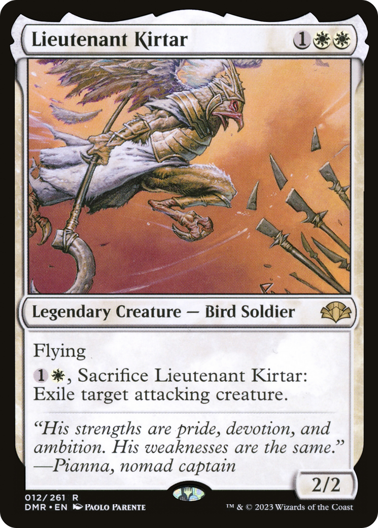 Lieutenant Kirtar [DMR - 12]