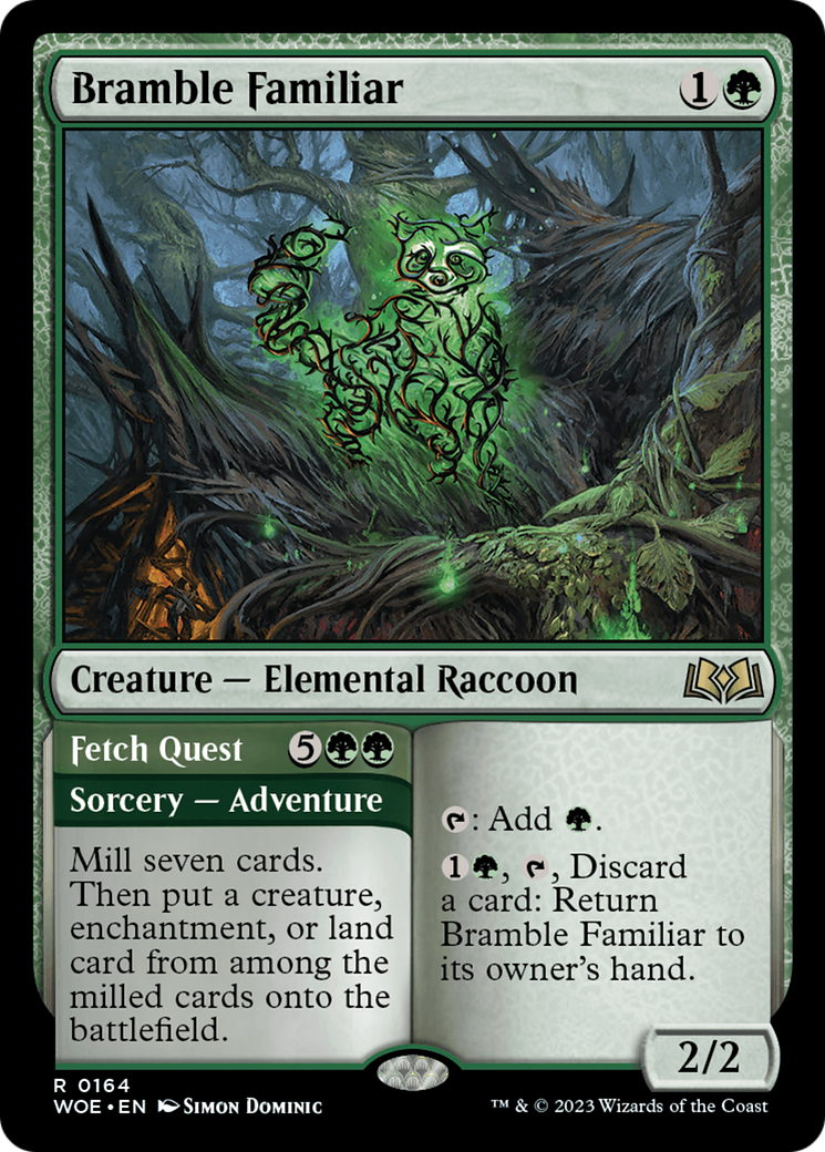 Bramble Familiar [WOE - 164]