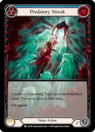 Predatory Streak (Blue) - LGS124 [PR - LGS124]
