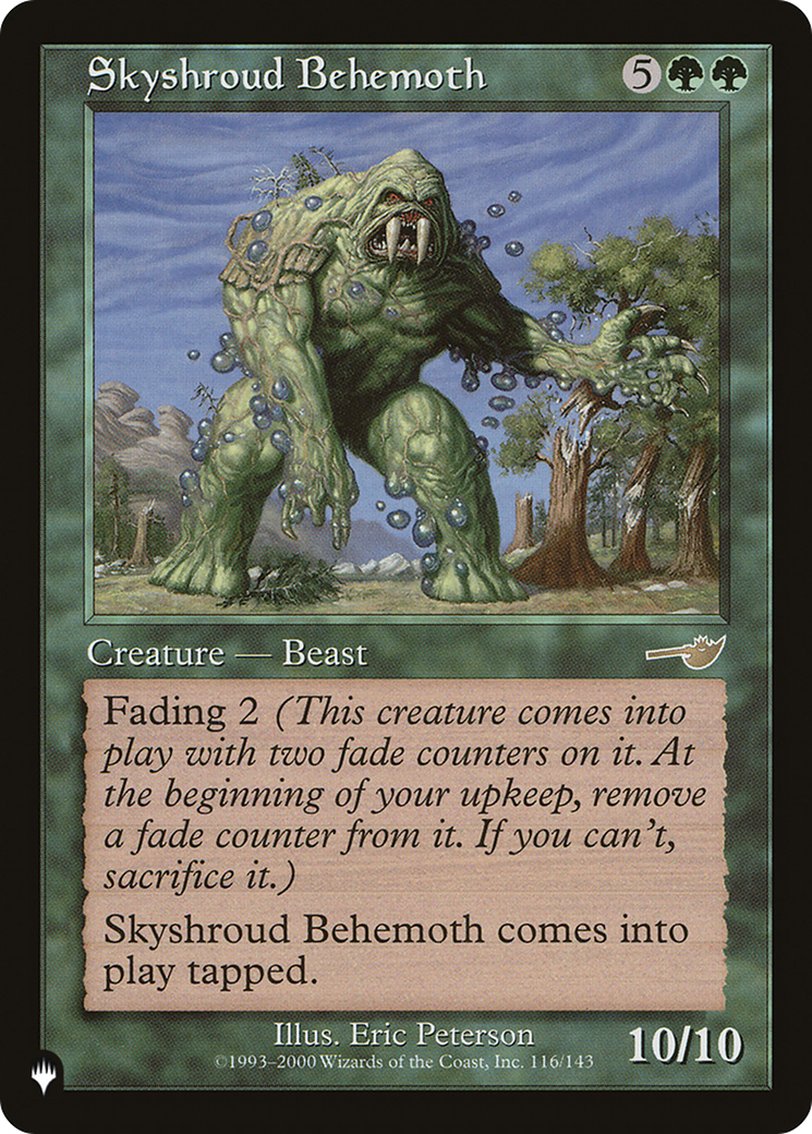 Skyshroud Behemoth [LIST - 116/143]