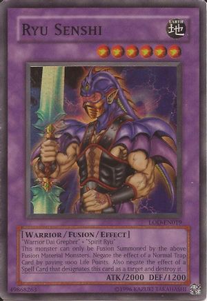 Ryu Senshi (LOD-EN019) - Legacy of Darkness (Worldwide English) Unlimited