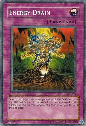 Energy Drain (IOC-EN055) - Invasion of Chaos (Worldwide English) Unlimited
