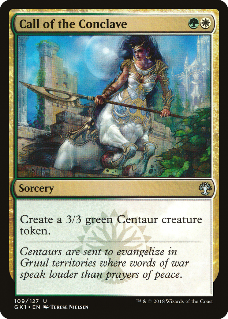 Call of the Conclave [GR1 - 109]