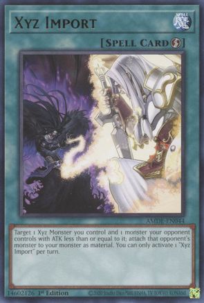 Xyz Import (AMDE-EN044) - Amazing Defenders 1st Edition