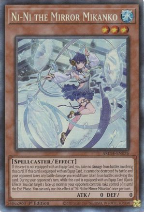 Ni-Ni the Mirror Mikanko (CR) (AMDE-EN026) - Amazing Defenders 1st Edition