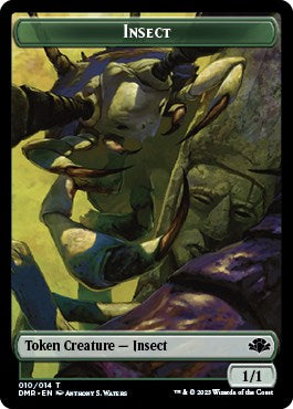 Insect // Bird Double-Sided Token [DMR - 10 // 1]