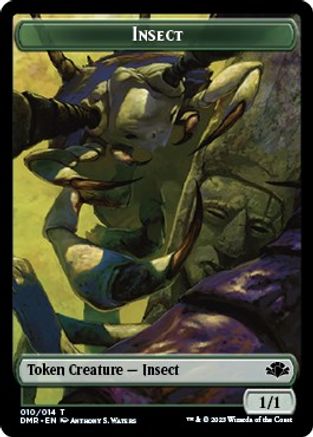 Insect // Cat (008) Double-Sided Token [DMR - 10 // 8]