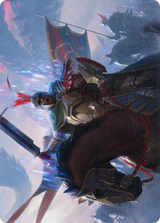 Marshal of Zhalfir // Marshal of Zhalfir (AMOM-050) - March of the Machine Art Series (Borderless)